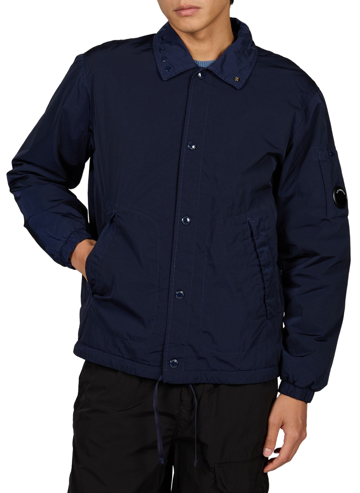 Blouson à col montant CP COMPANY Bleu