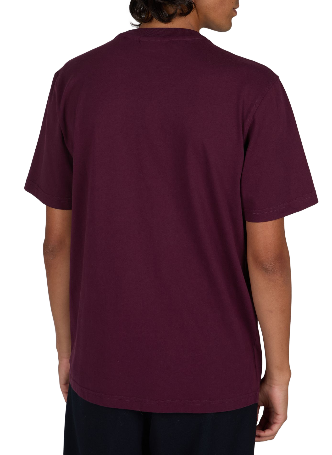 T-shirt col rond en coton NN.07 Rouge