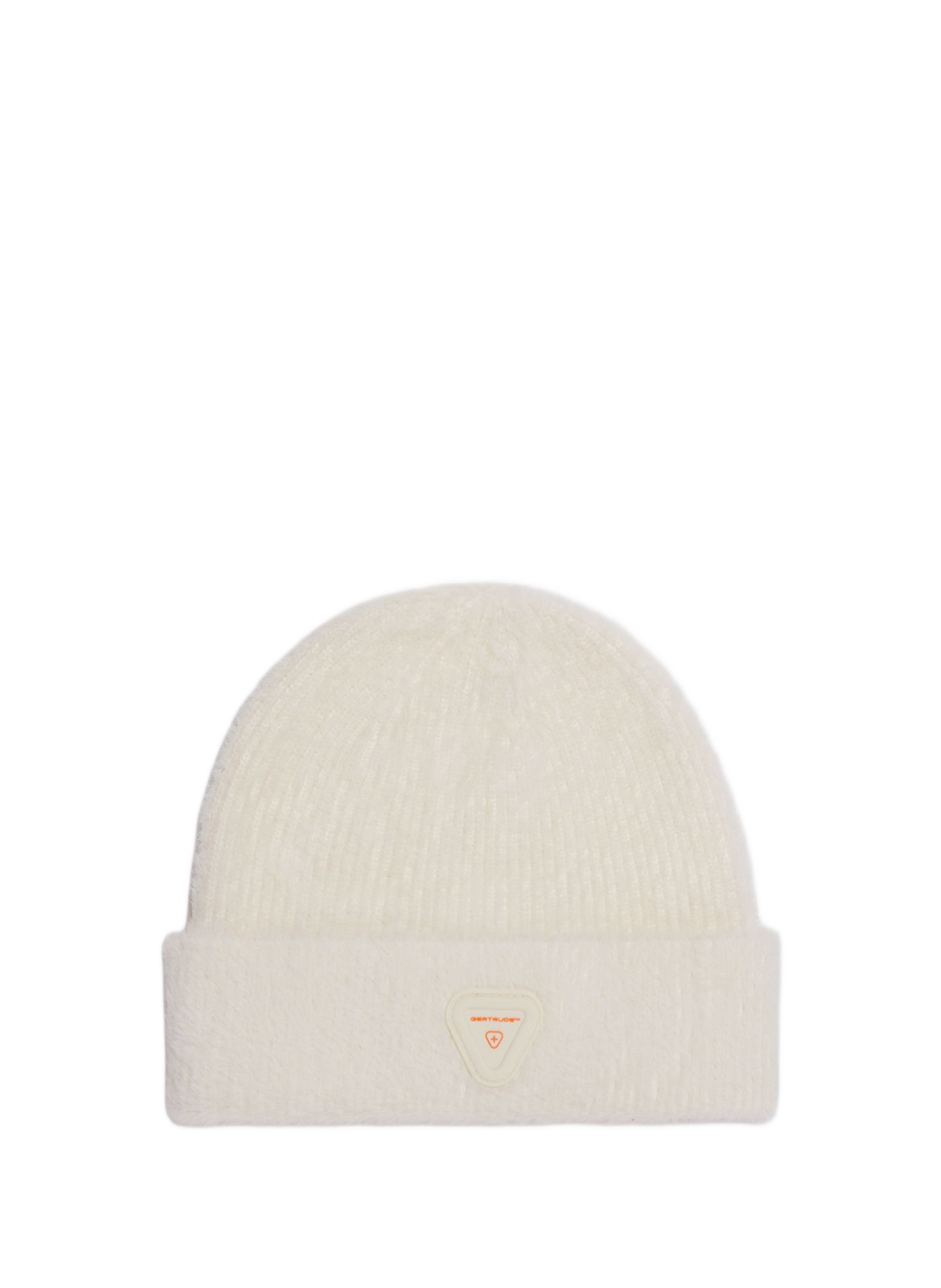 Rippstrickmütze mit Logo GERTRUDE Beige