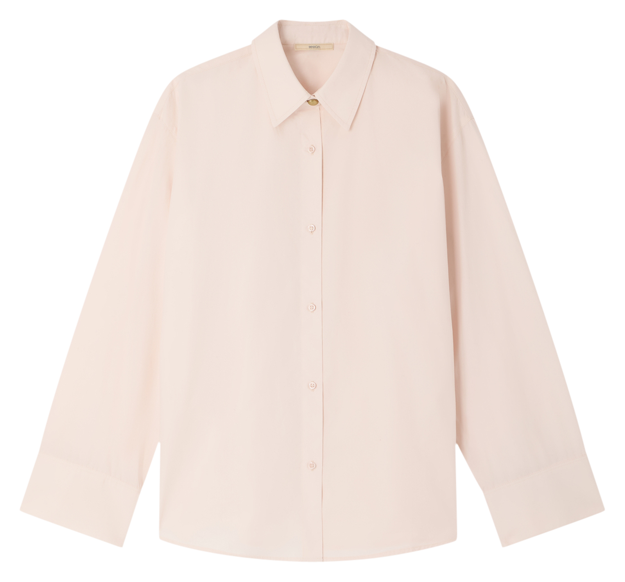 Chemise droite en coton neomi SESSUN Rose
