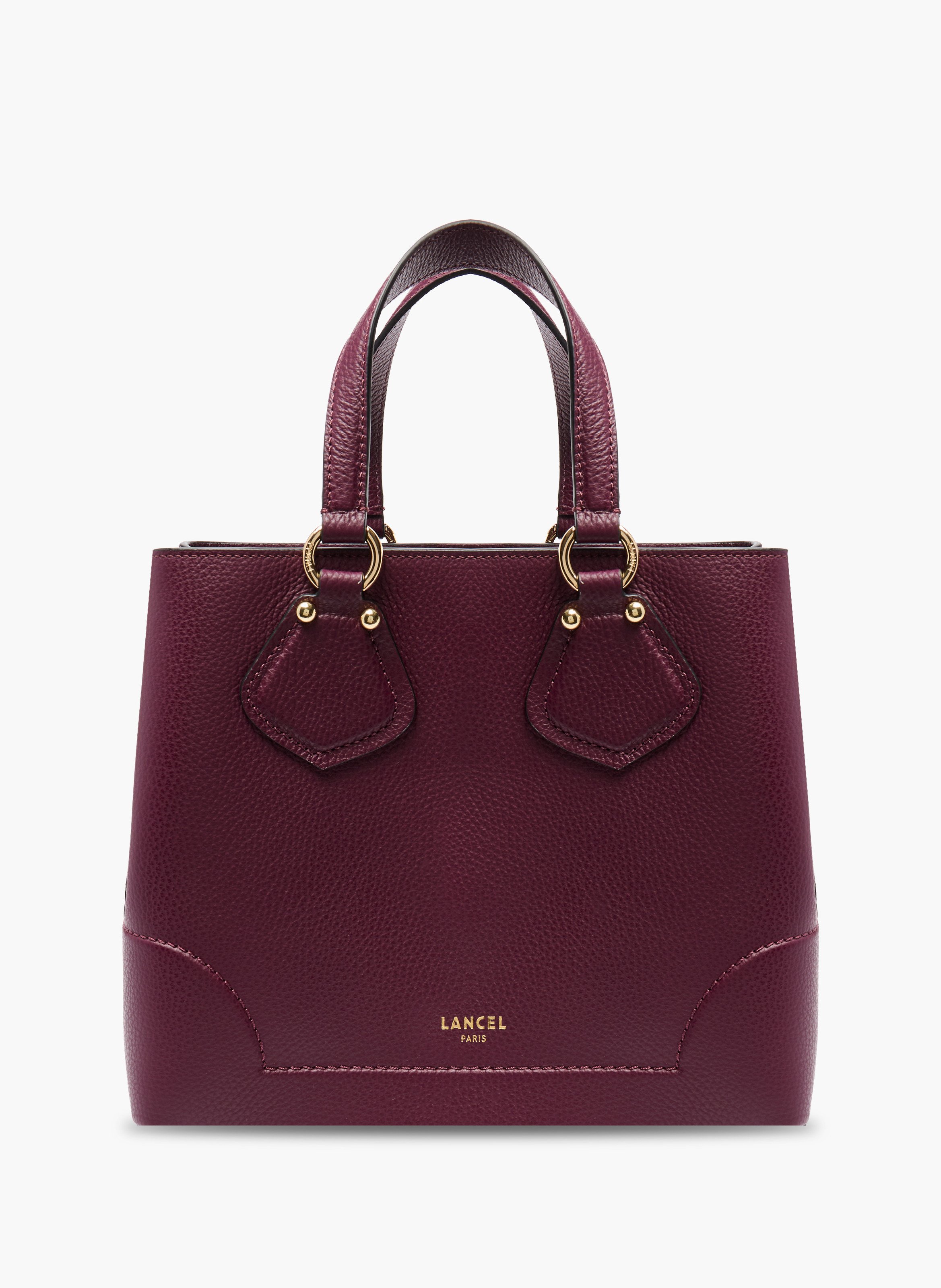 Sac carryall neo izy de lancel en cuir de vachette graine LANCEL Violet