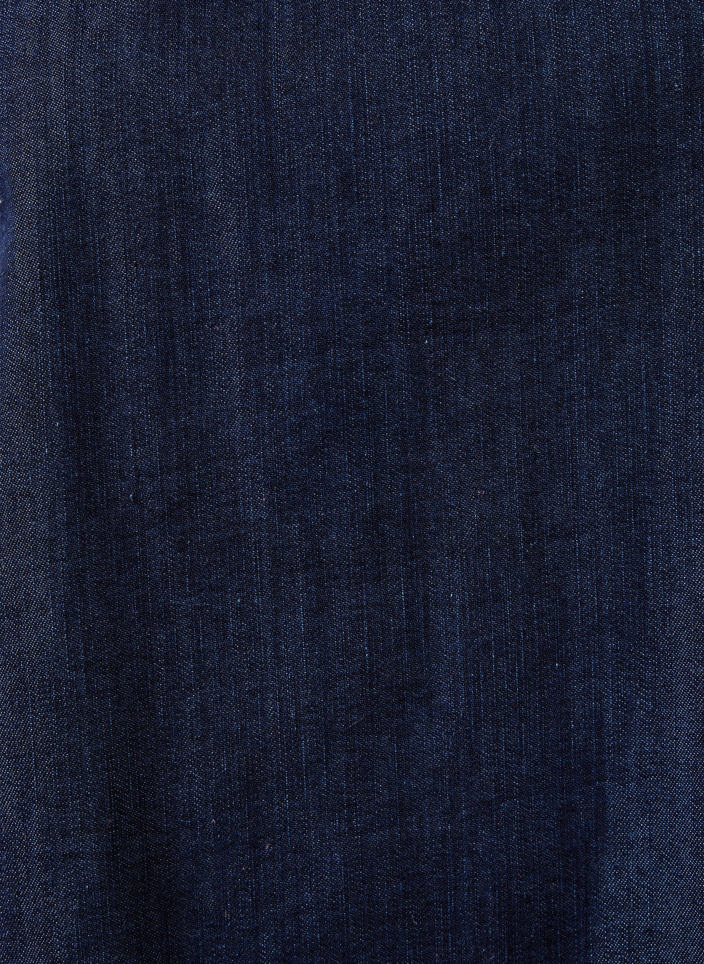 Losvallende top met ronde hals van katoenmix LA FEE MARABOUTEE Blauw