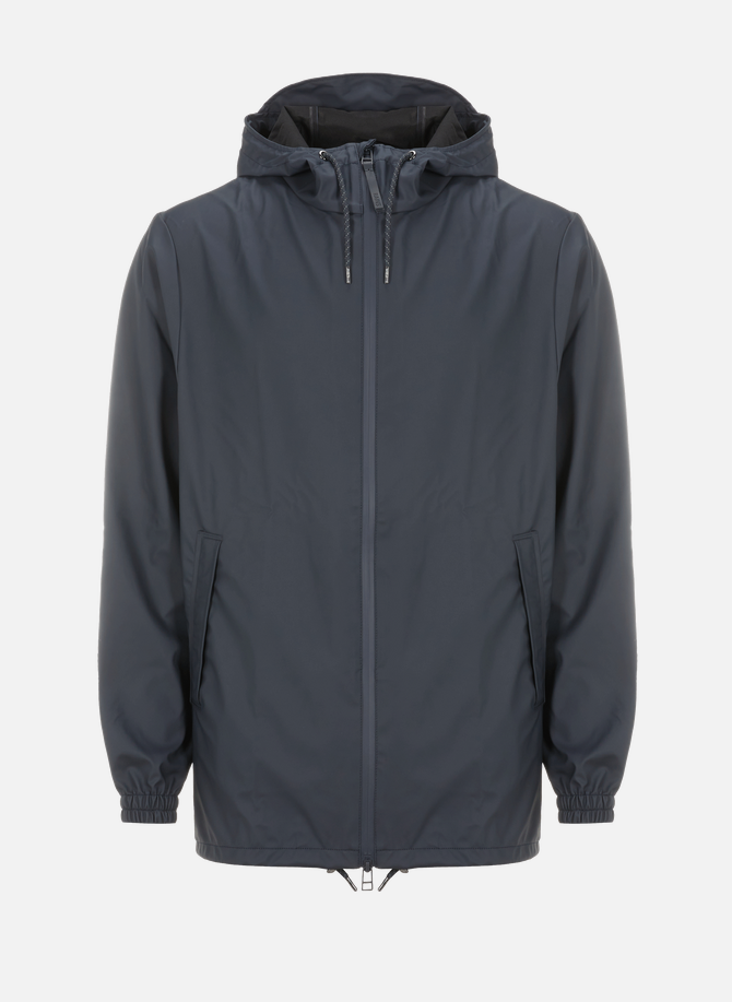 Hooded waterproof jacket RAINS