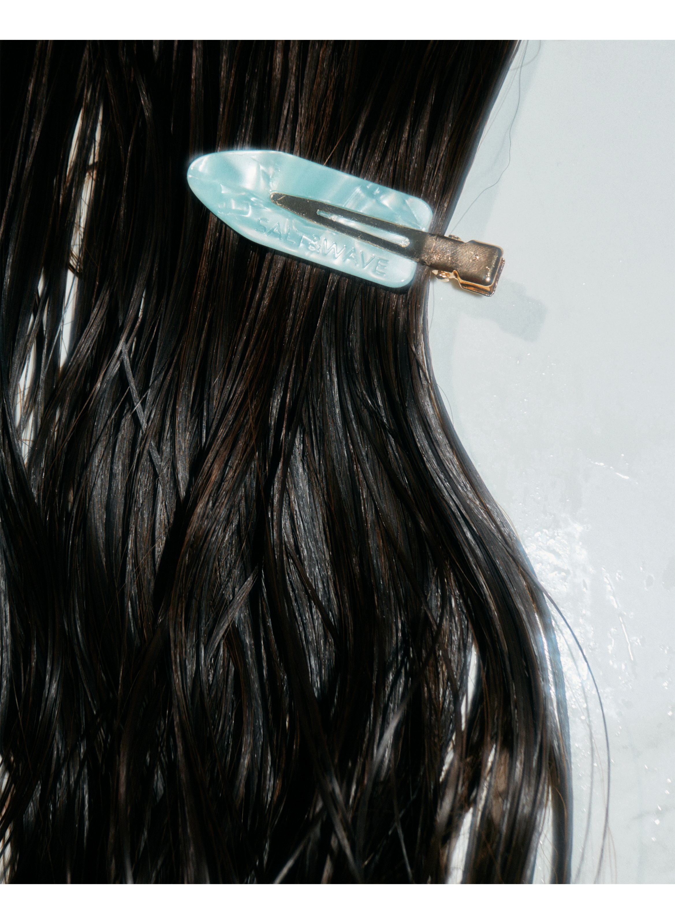 Backstage clips - Aquamarine SALT & WAVE No color