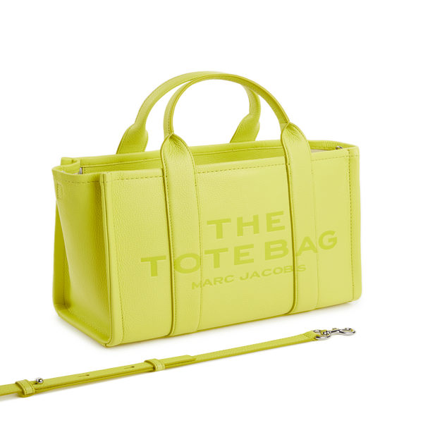 Marc Jacobs The Tote Small Leather Tote Bag In Yellow