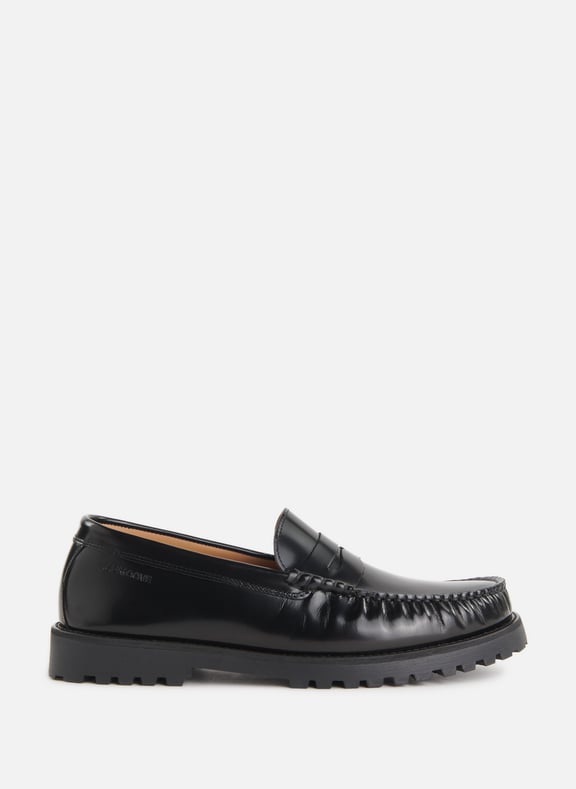 Leather loafers Black by SCHMOOVE SCHMOOVE Leather loafers Black
