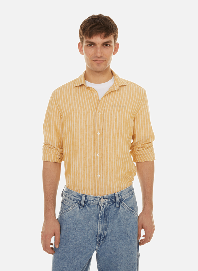 Striped linen shirt FACONNABLE