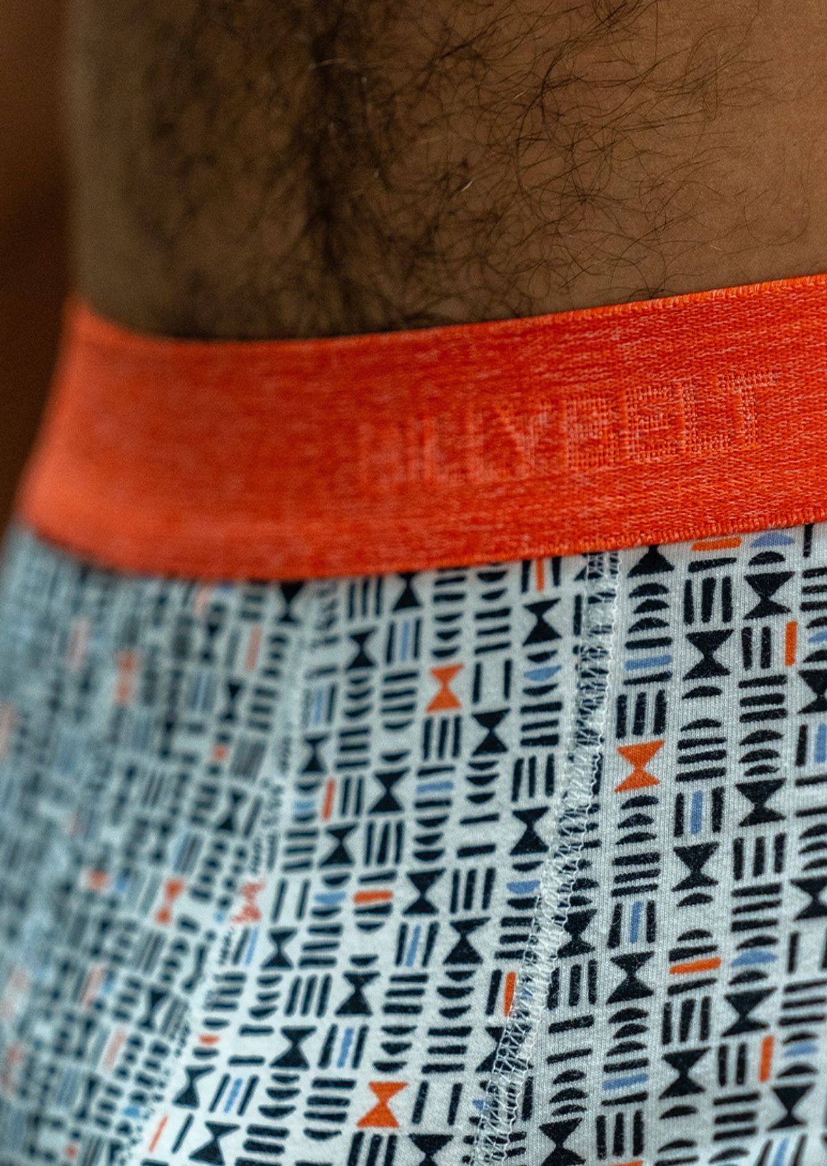 Boxer en coton biologique BILLYBELT Gris