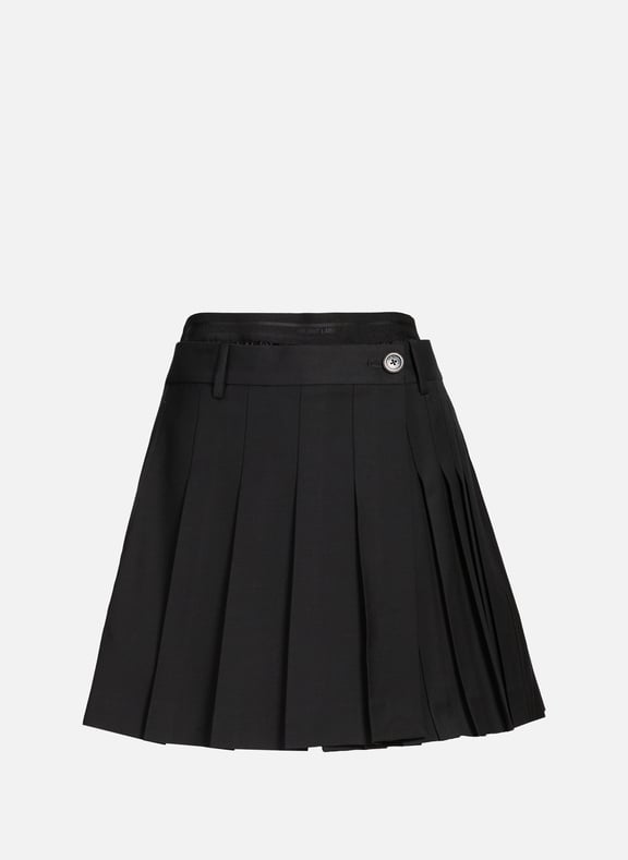Pleated wool skort HELMUT LANG Pleated wool skort HELMUT LANG