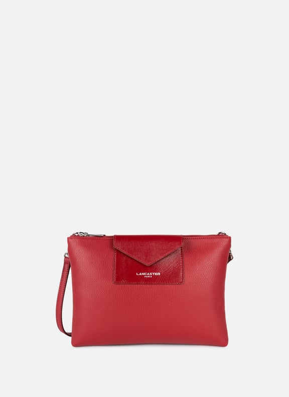 Double pochette - maya kba Rouge by LANCASTER LANCASTER Double pochette - maya kba Rouge