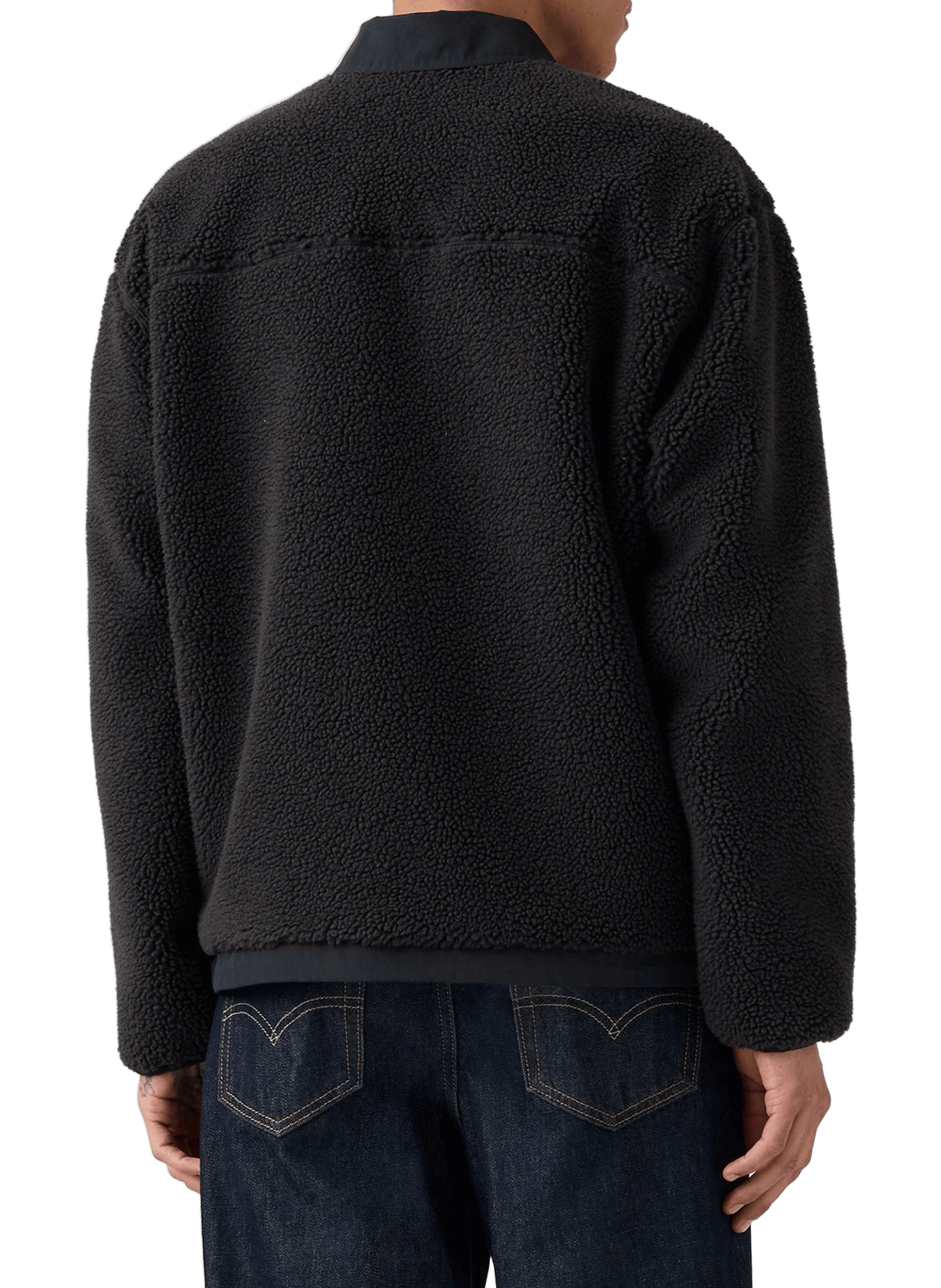 Manteau shearling col classique LEVI&#039;S Noir