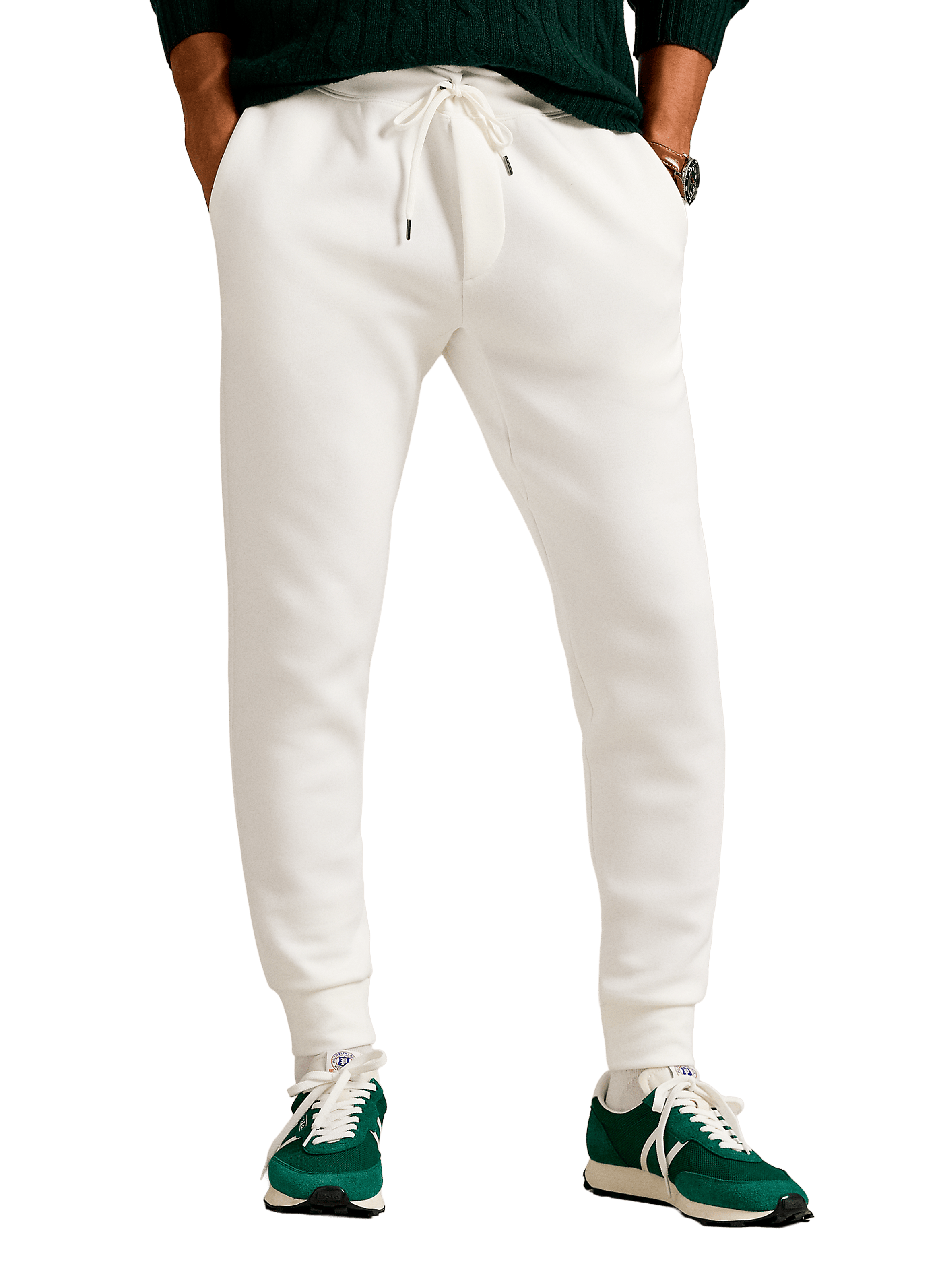 POLO RALPH LAUREN Sweatpants White