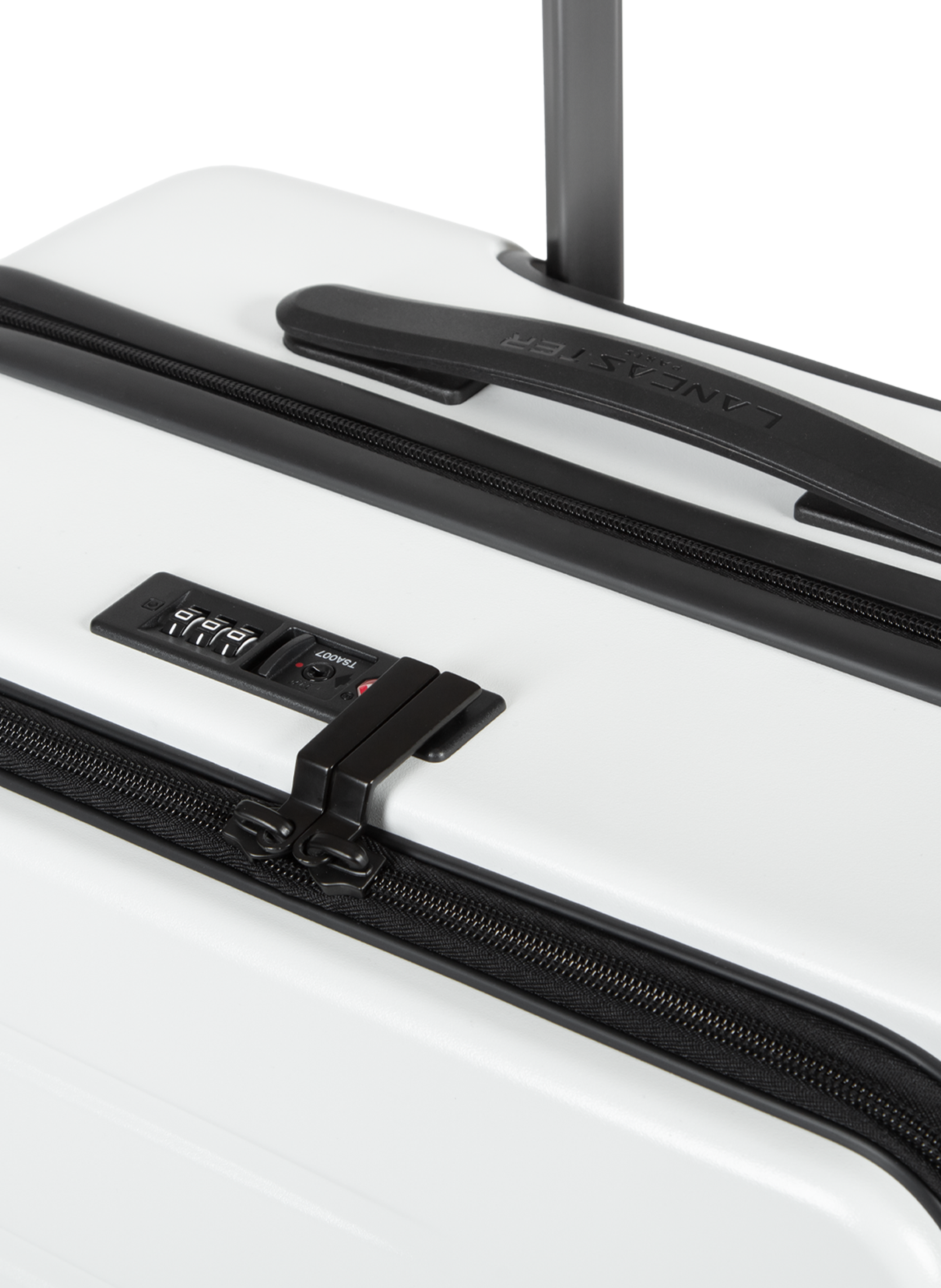 Set de 3 valises cdg - bagages LANCASTER Blanc