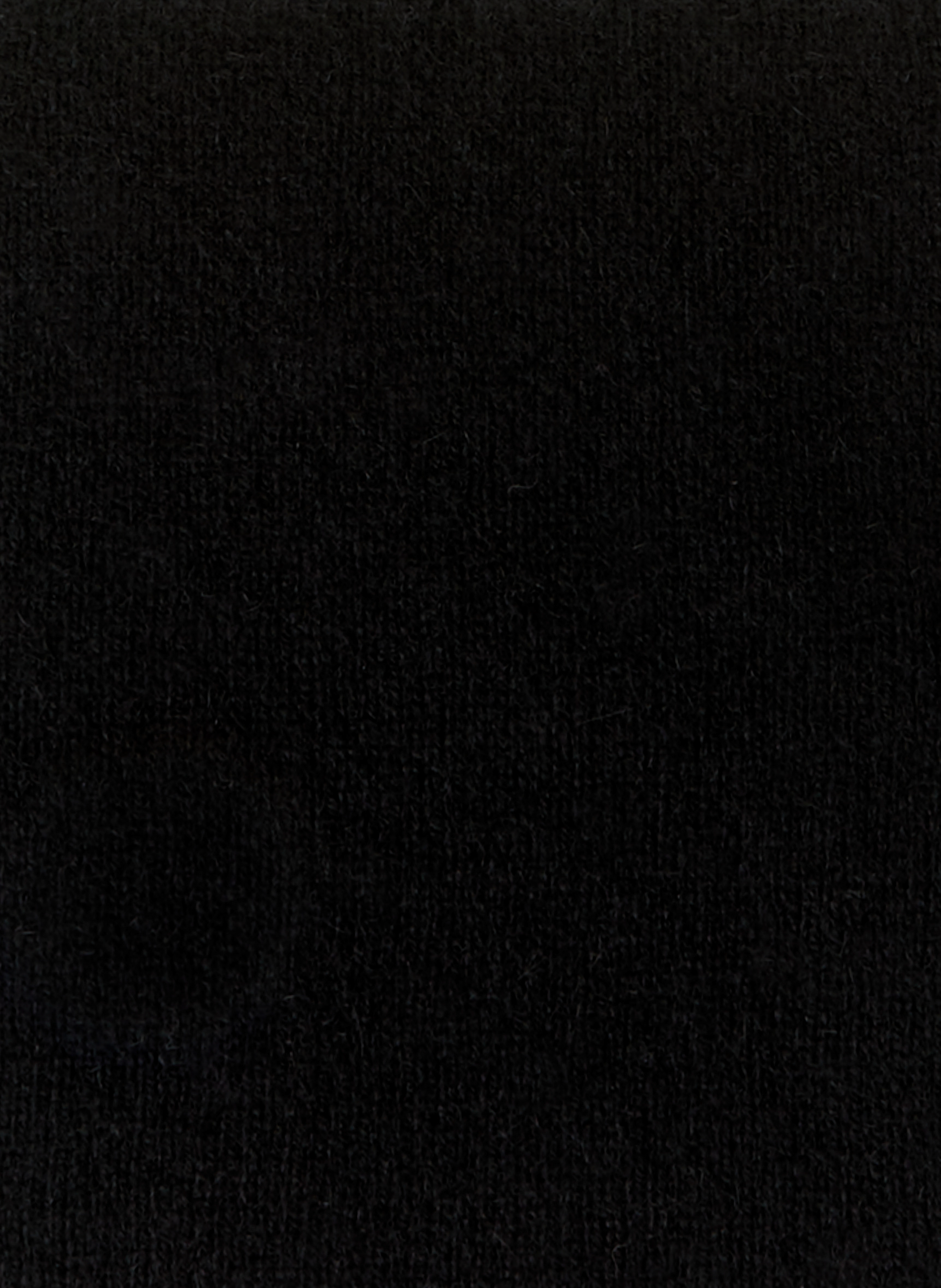 Echarpe en laine et angora MACKIE Noir