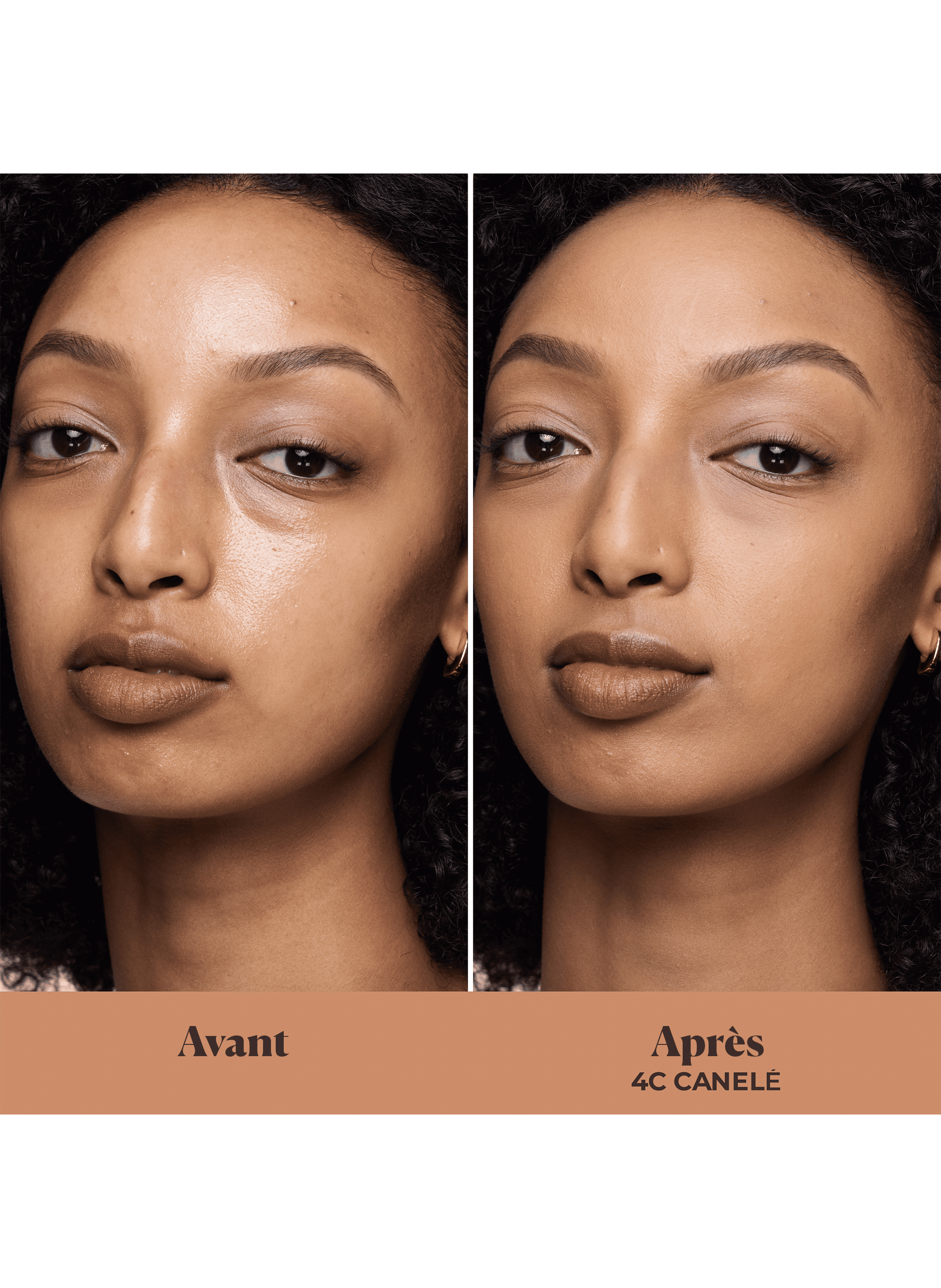 Real Flawless Feather Matte Powder Foundation LAURA MERCIER 4c canelé 