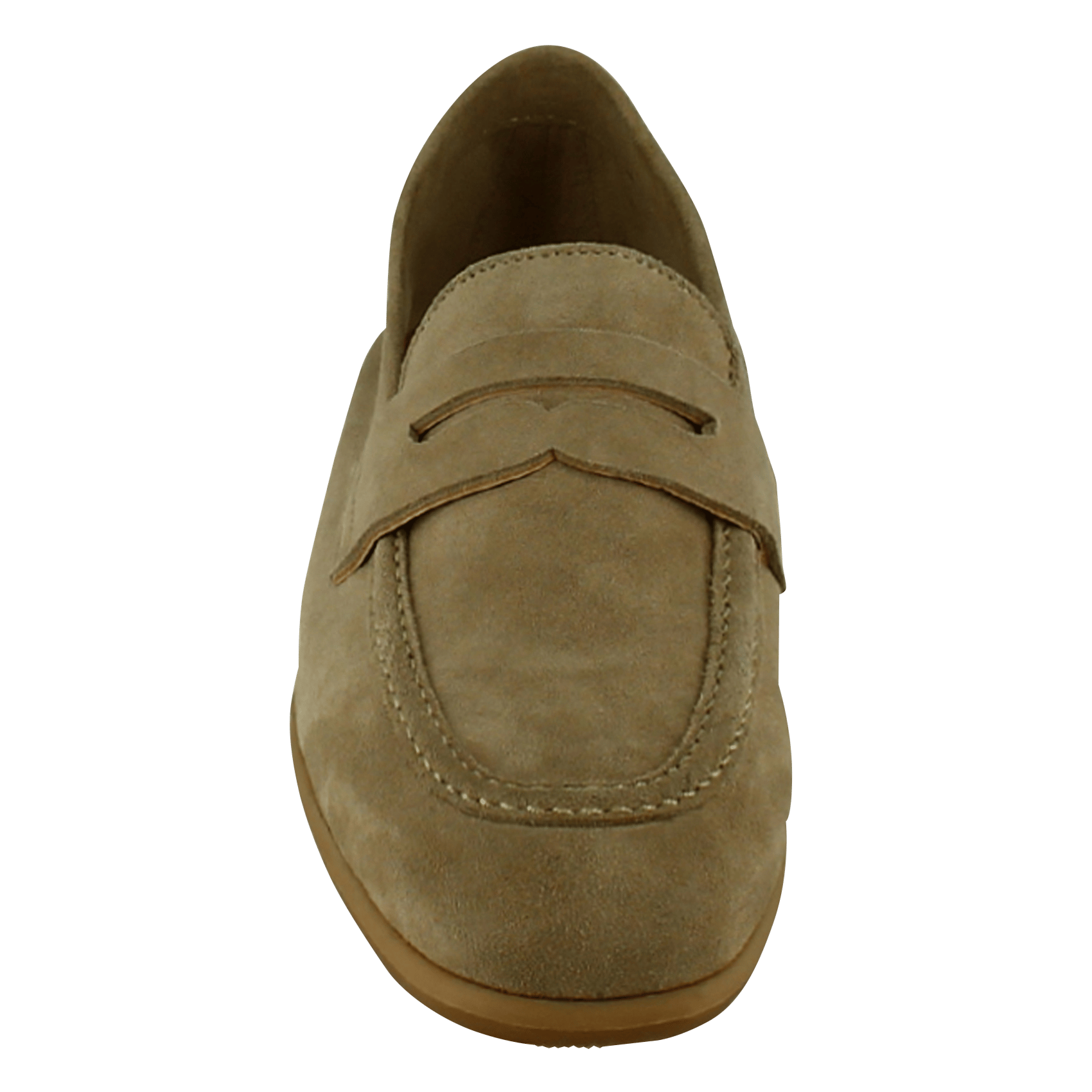 Mocassins en cuir velours Aca JONAK Beige