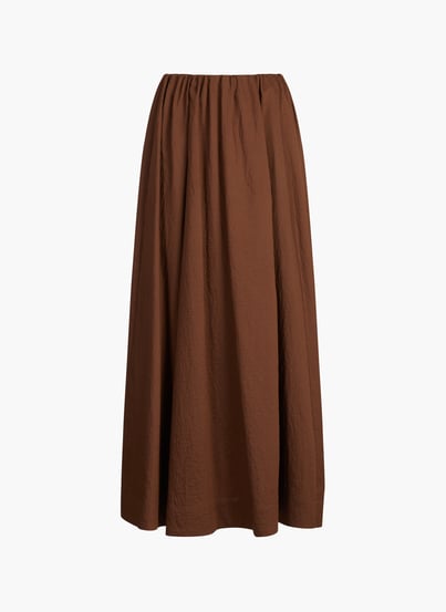 Topshop - Jupe cercle ample longue et plissée à rayures tissées Topshop - Jupe cercle ample longue et plissée à rayures tissées