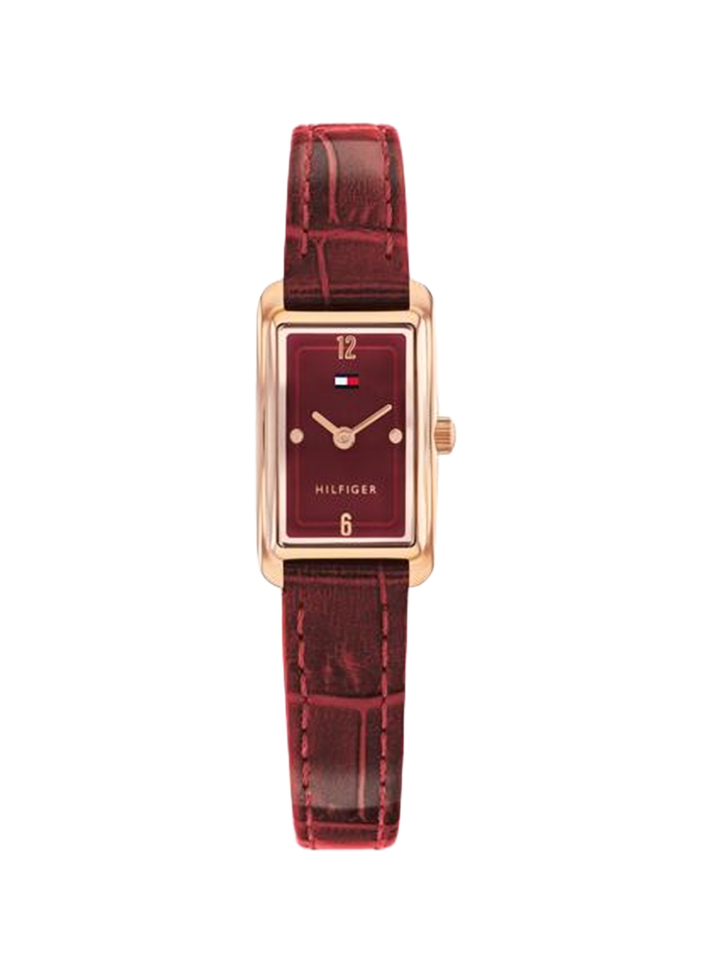 Montre Madison en cuir TOMMY HILFIGER MONTRES Rouge