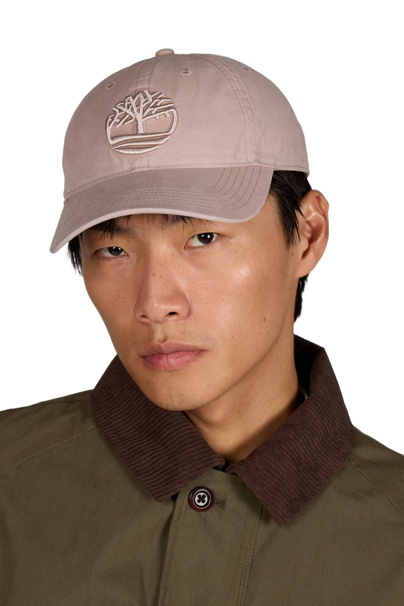 Casquette logo en coton TIMBERLAND Beige