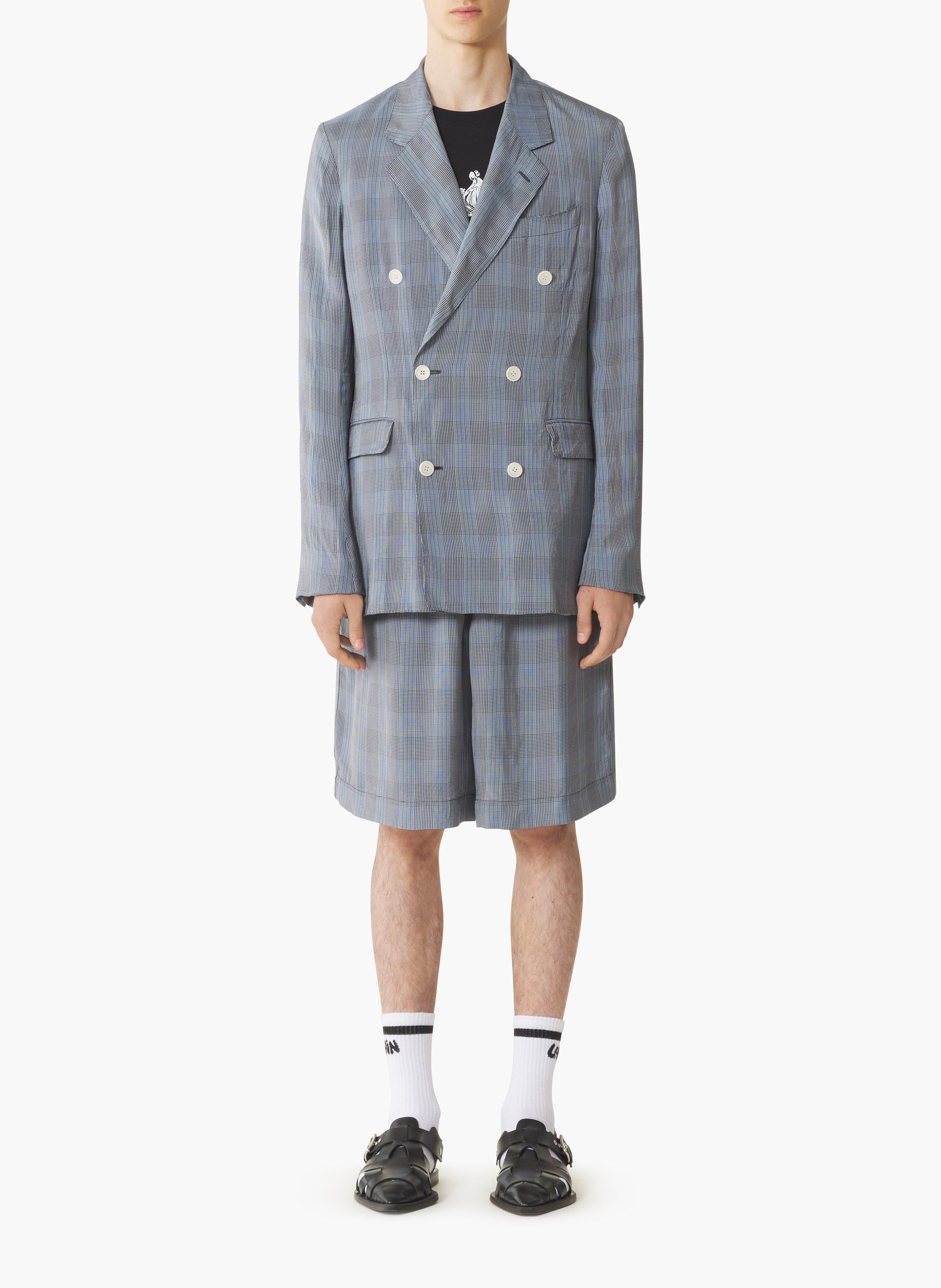 Bermuda en viscose LANVIN Noir