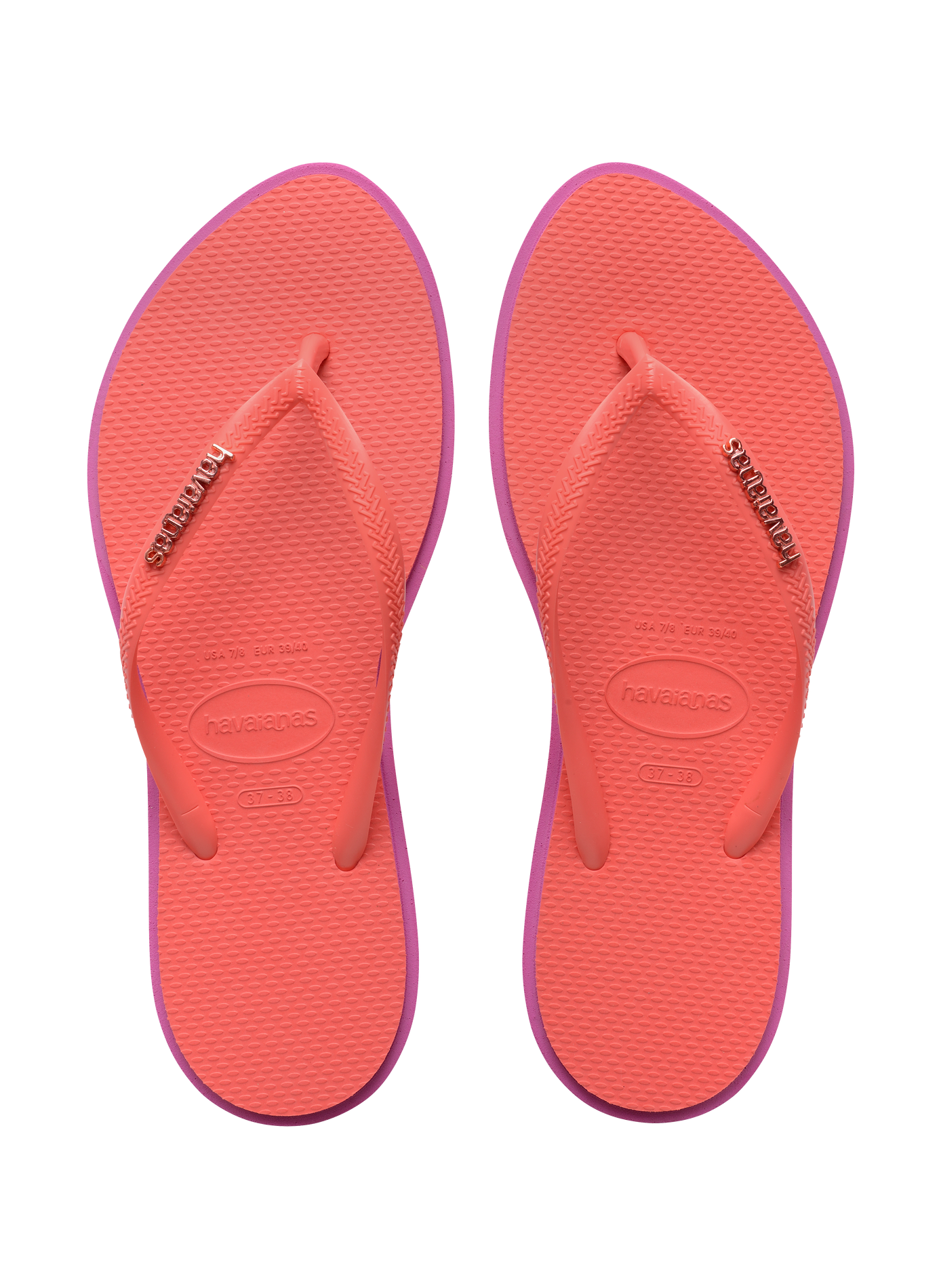Skinny jeans HAVAIANAS Roze