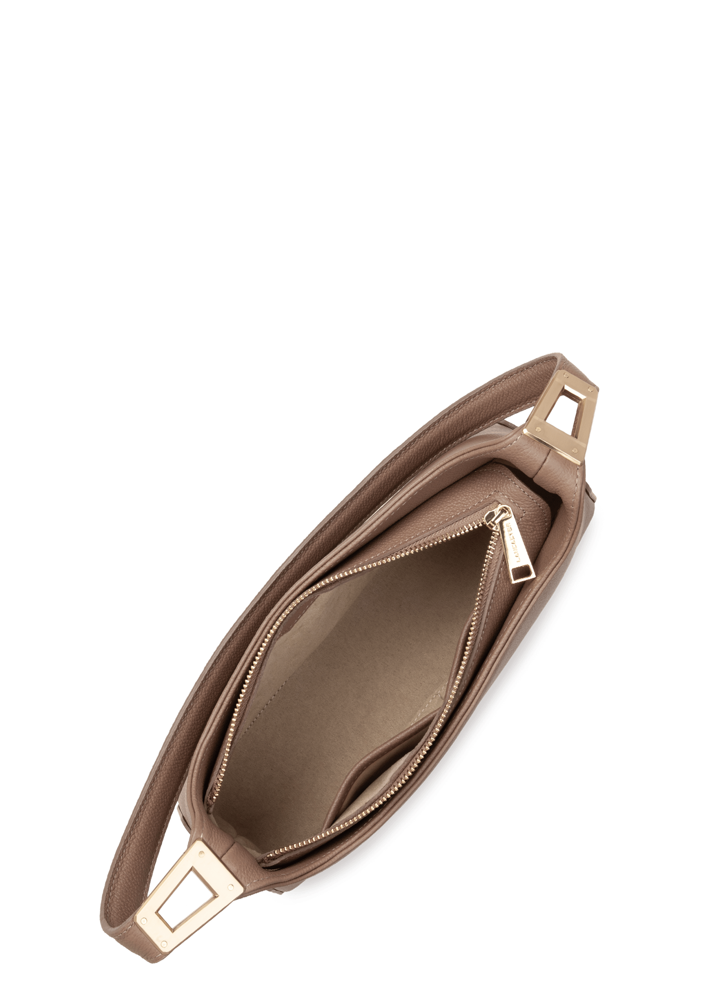 Sac rectangle - lychee ace LANCASTER Marron