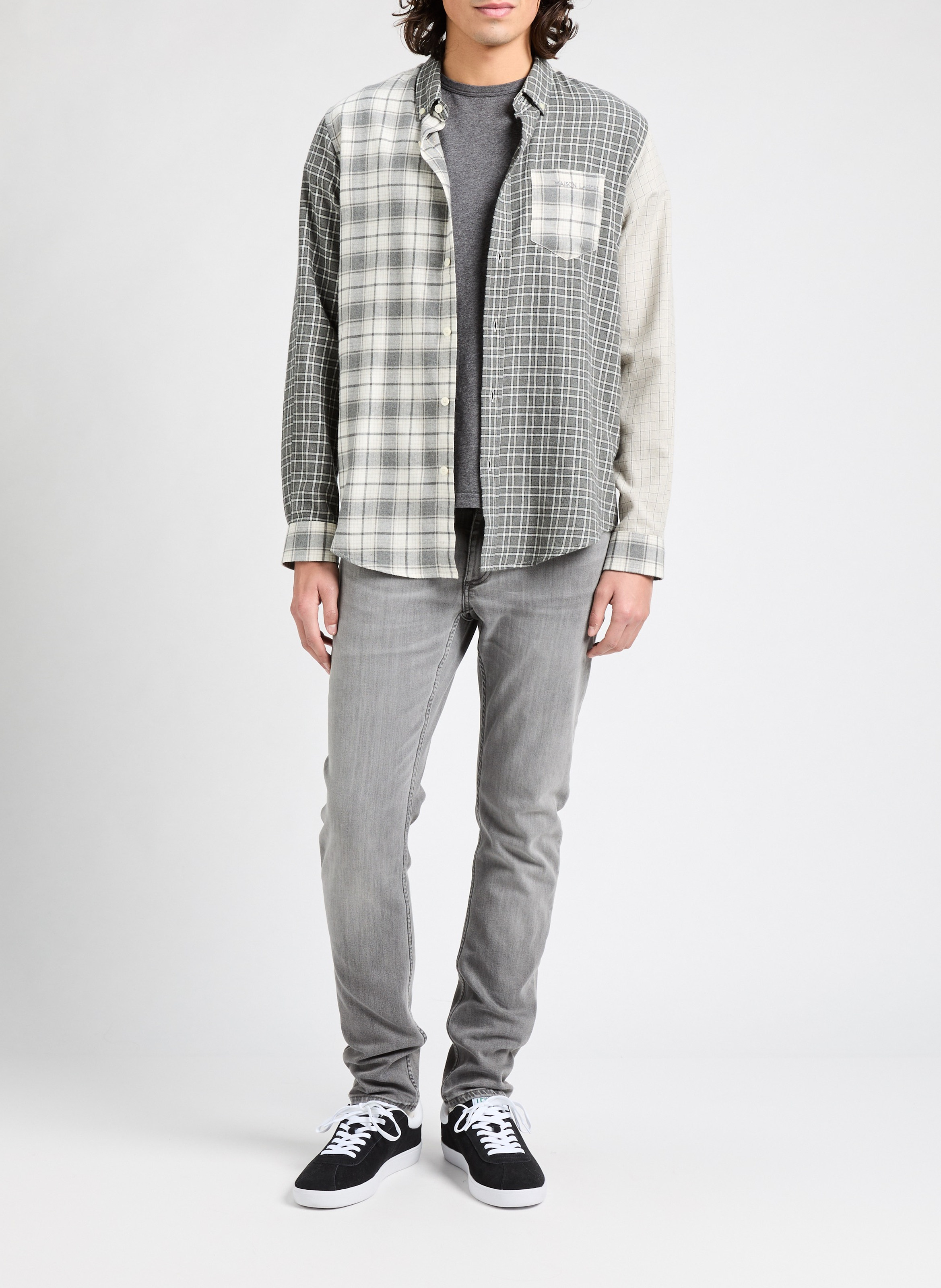 Camisa de Buena Calidad MAISON LABICHE Gris