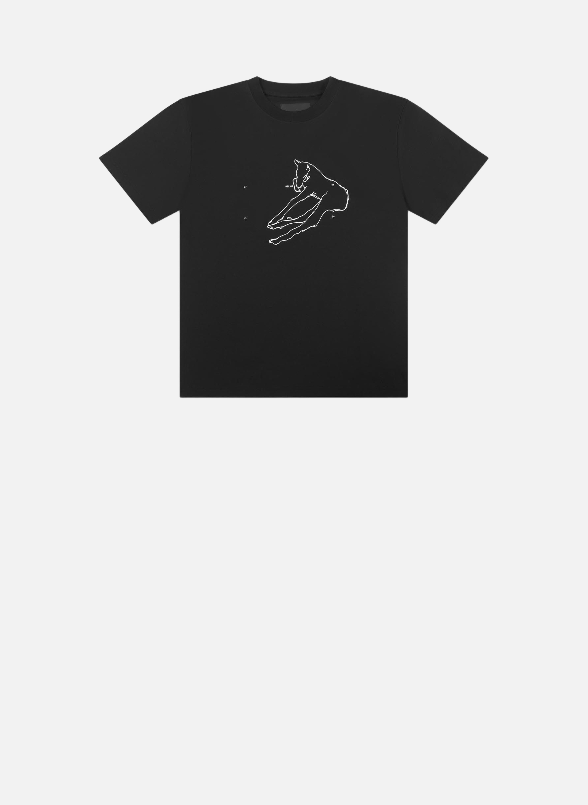 T-shirt colt HELIOT EMIL Noir