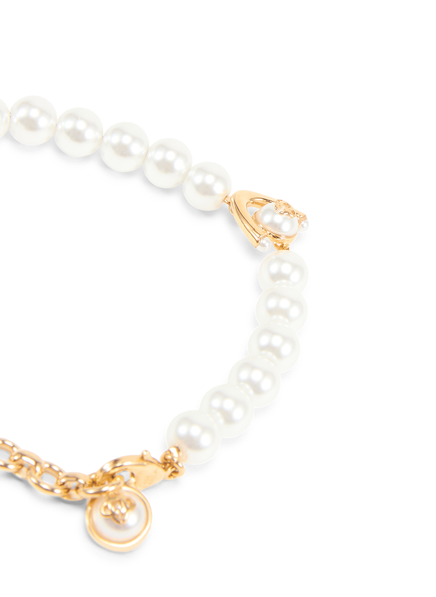 Beaded logo bracelet CASABLANCA PARIS Golden