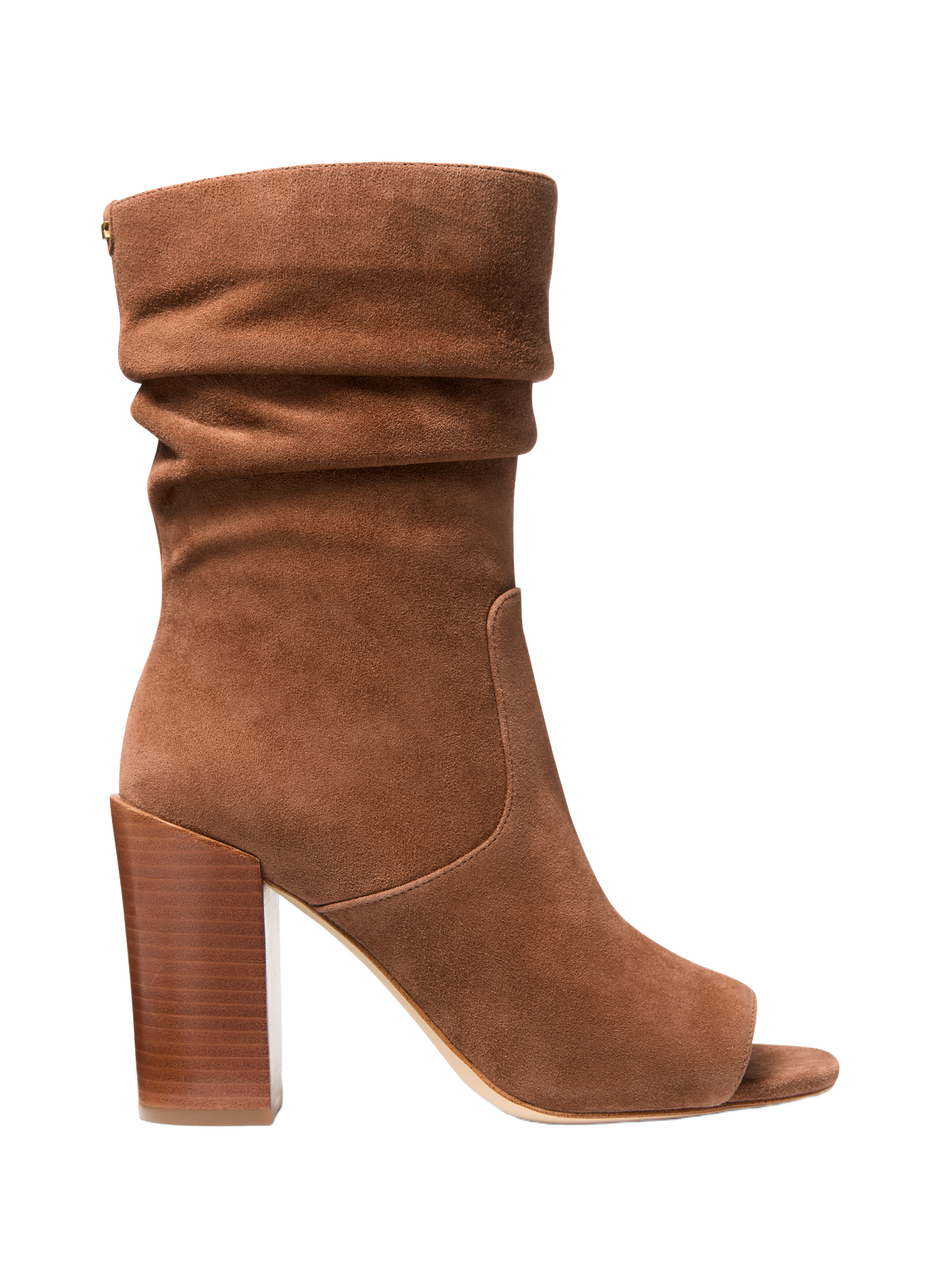 Botte Shayna en cuir de chèvre MICHAEL KORS Marron