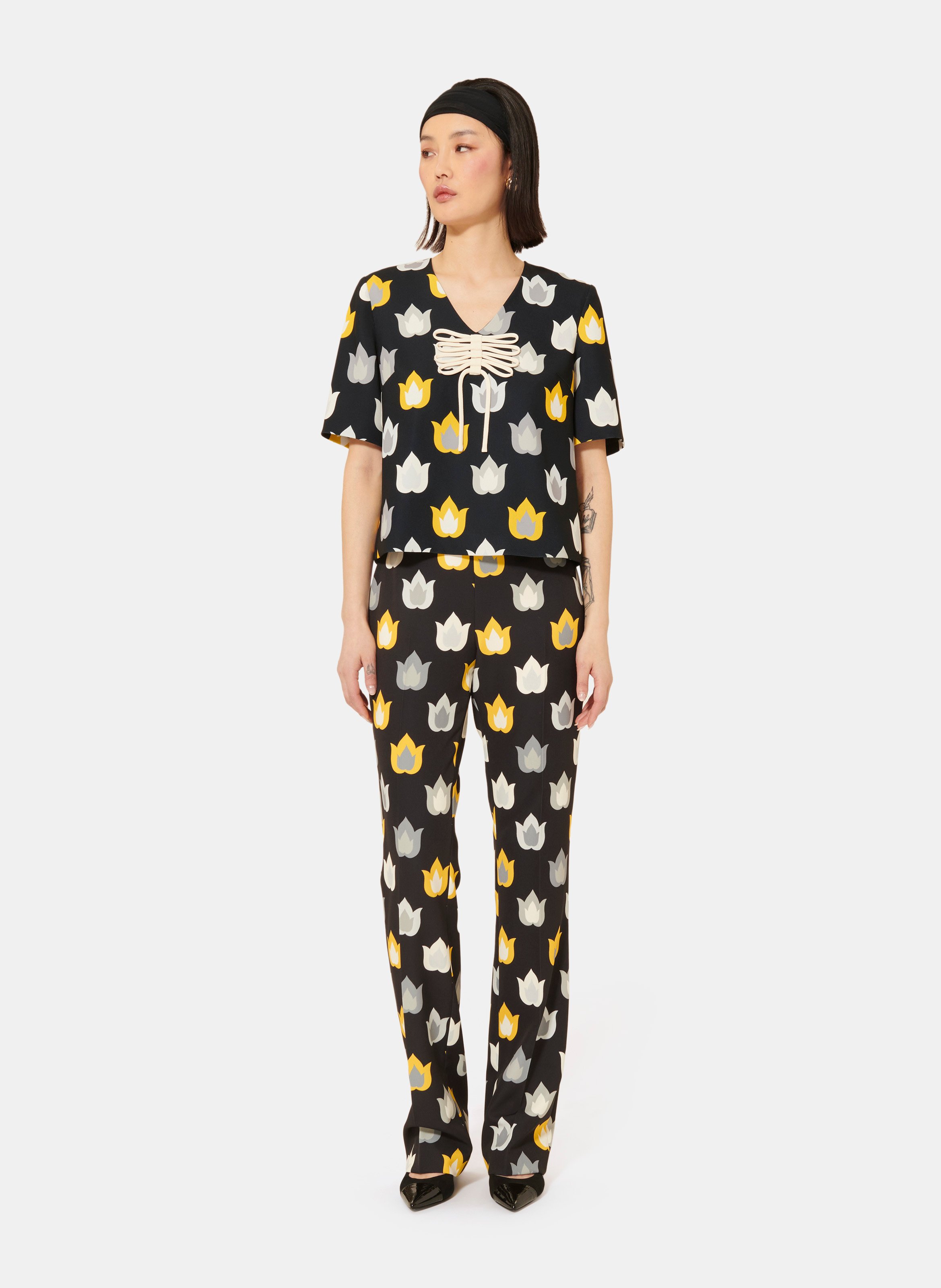 Top thylane TARA JARMON Gris