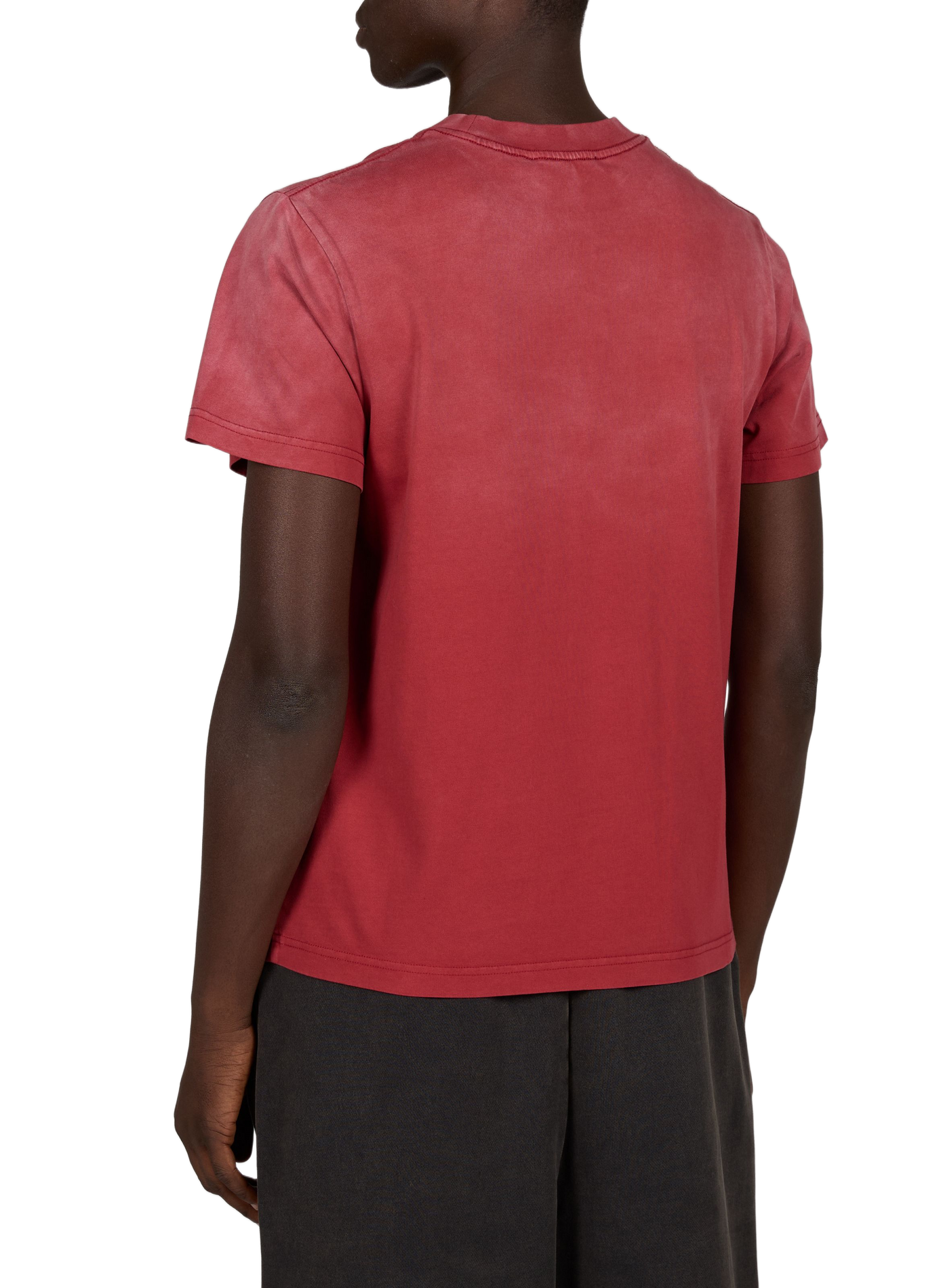 Straight-fit cotton T-shirt ENTIRE STUDIOS Red