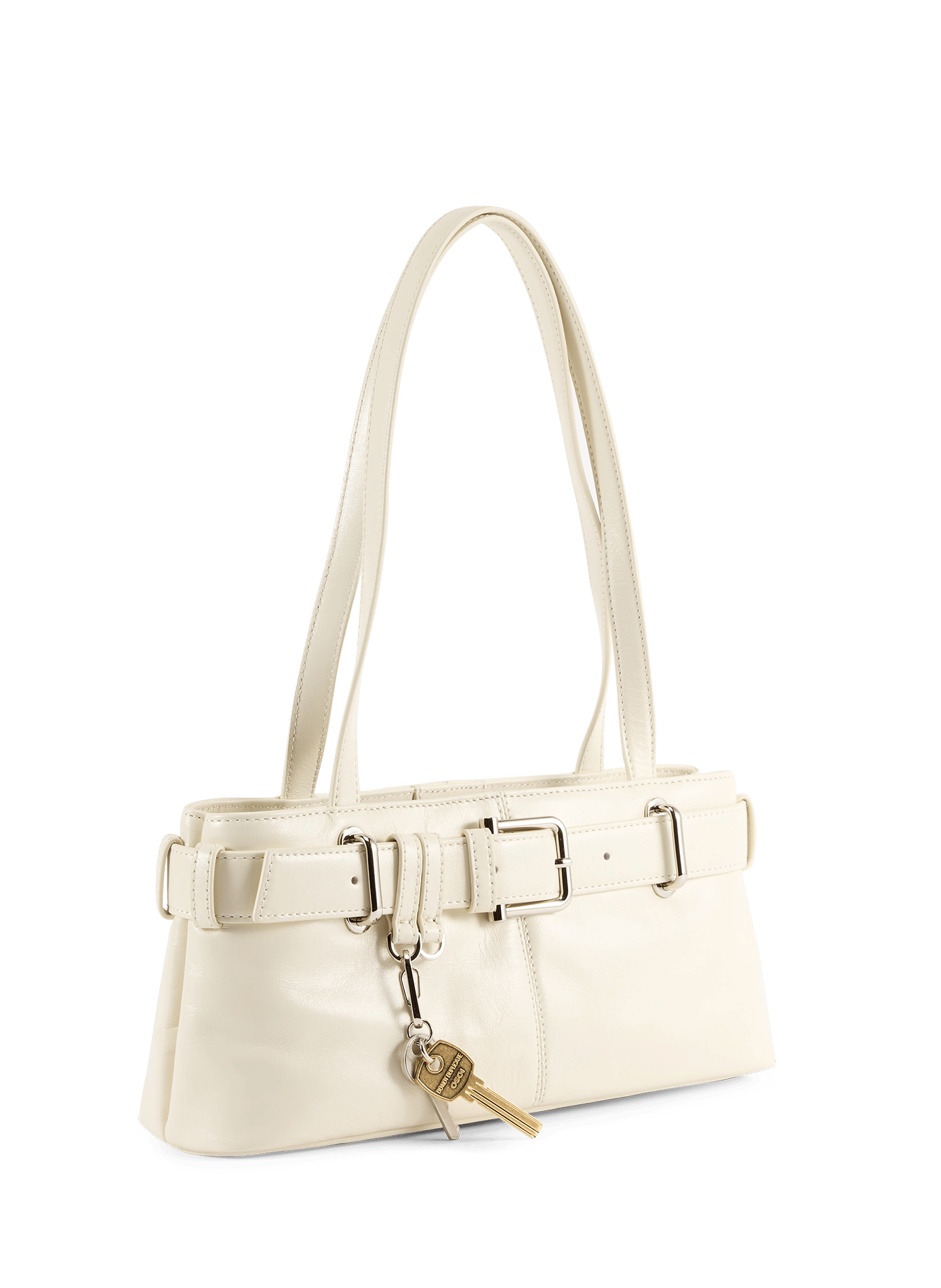 Sac porté épaule Brocle Mini en cuir OSOI Beige