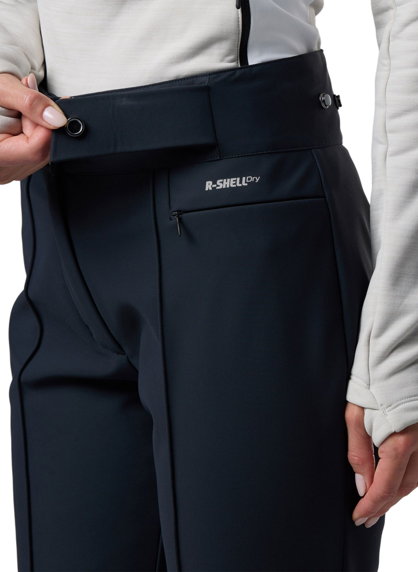 Gerade Skihose ROSSIGNOL Schwarz