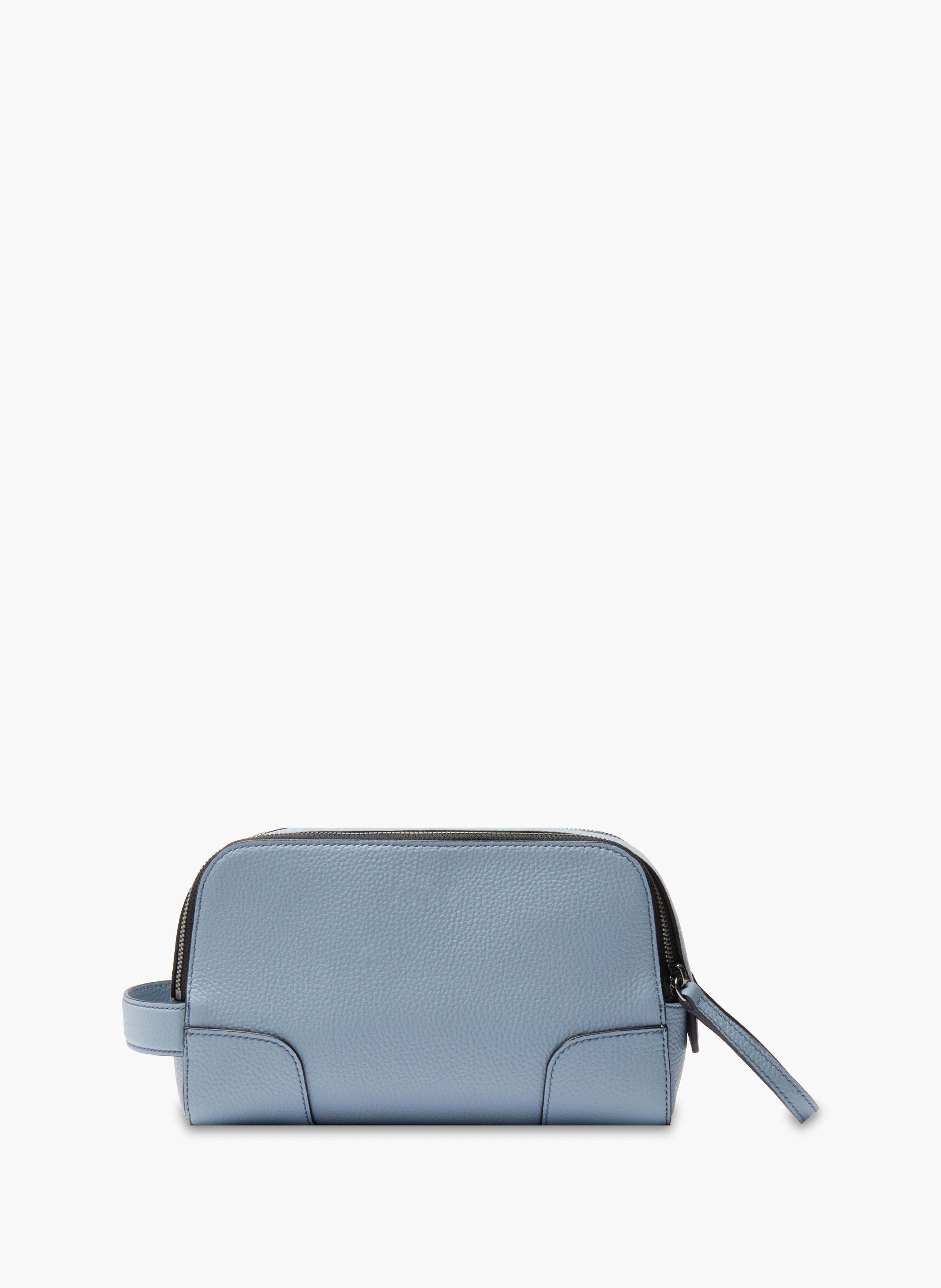Trousse de toilette charlie de lancel en cuir LANCEL Bleu