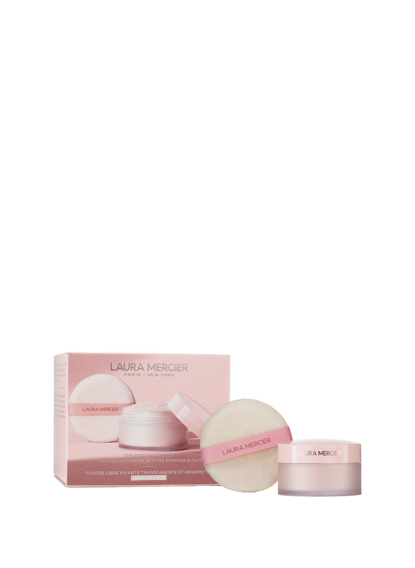 Xmas26 Gift Set - The Finishing Touch - TLSP Tone-Up Rose & Puff LAURA MERCIER No color