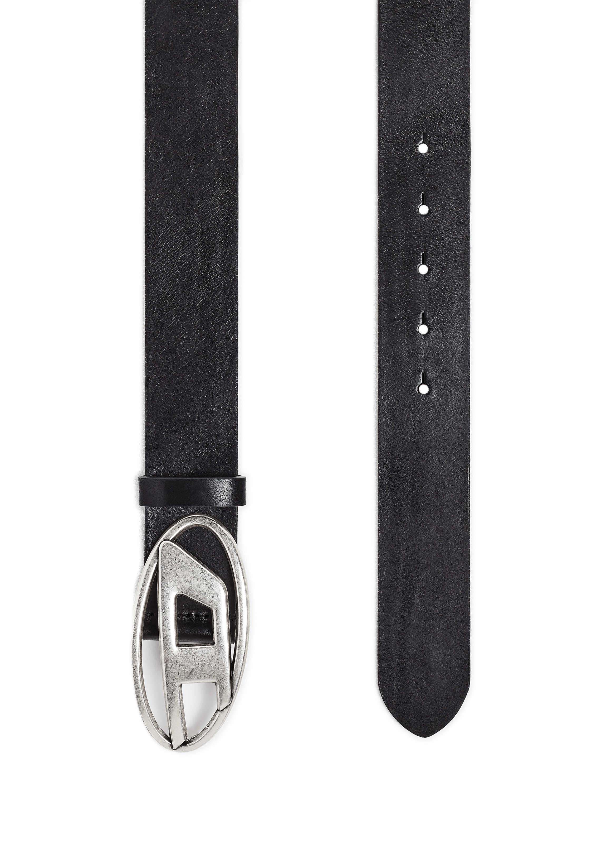 Ceinture Oval D en cuir