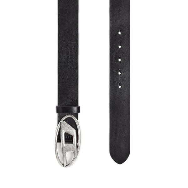 Ceinture Oval D en cuir