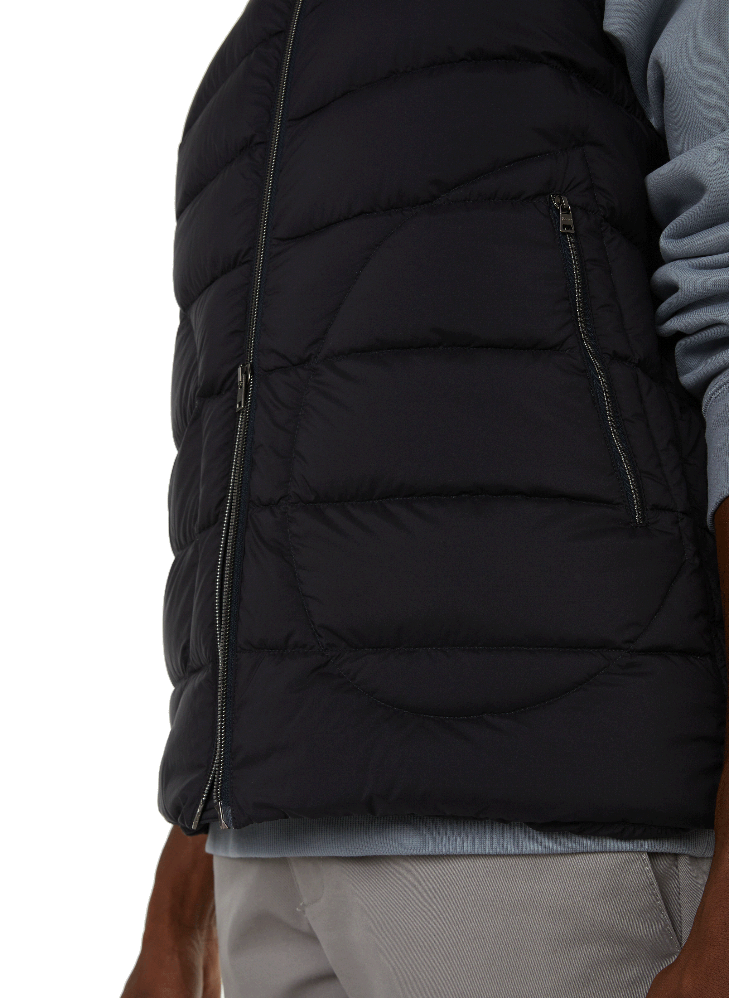 Down gilet HERNO Blue