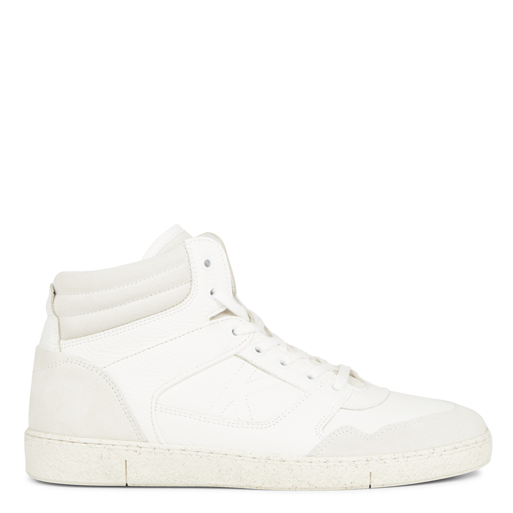 Baskets montantes en cuir