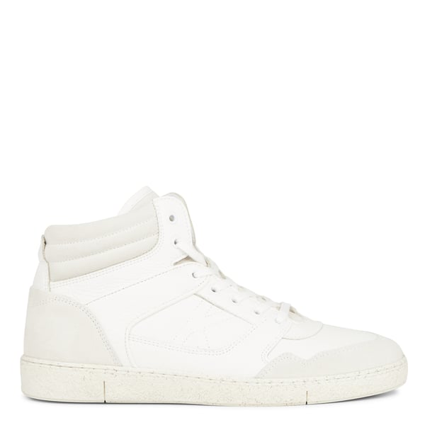 Baskets montantes en cuir