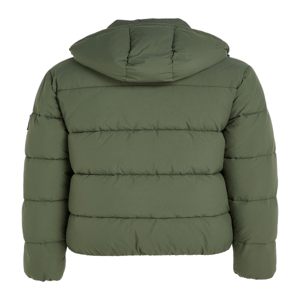 Calvin Klein Essential Padded Down Jacket In Green