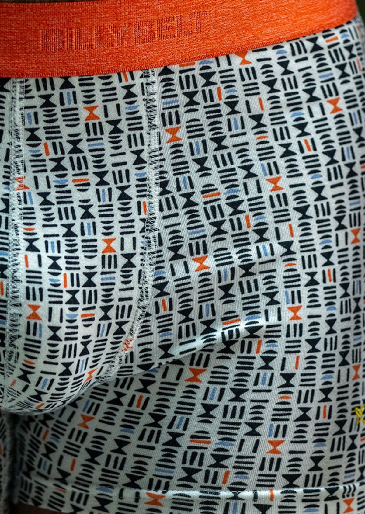 Boxer en coton biologique BILLYBELT Gris