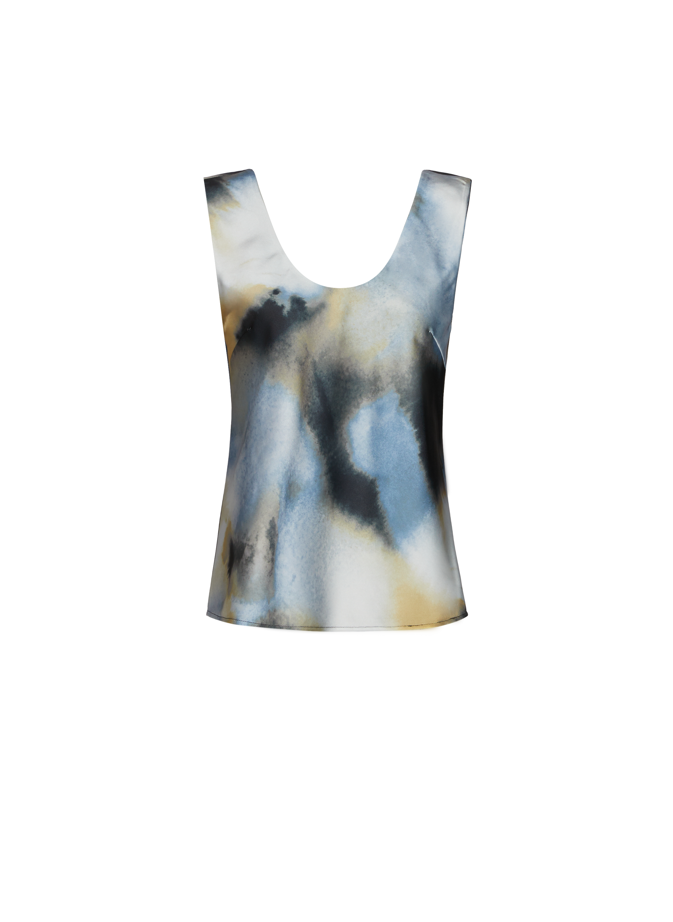 Top satiné SAMSOE SAMSOE Bleu