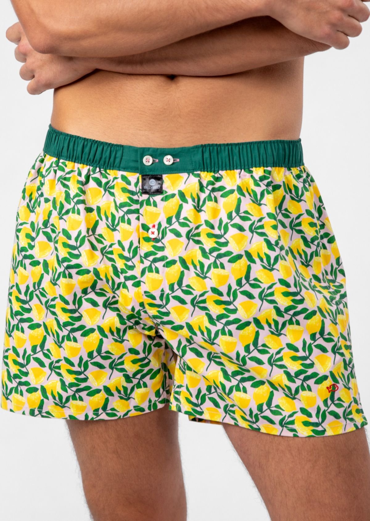 Caleçon en coton biologique BILLYBELT Jaune