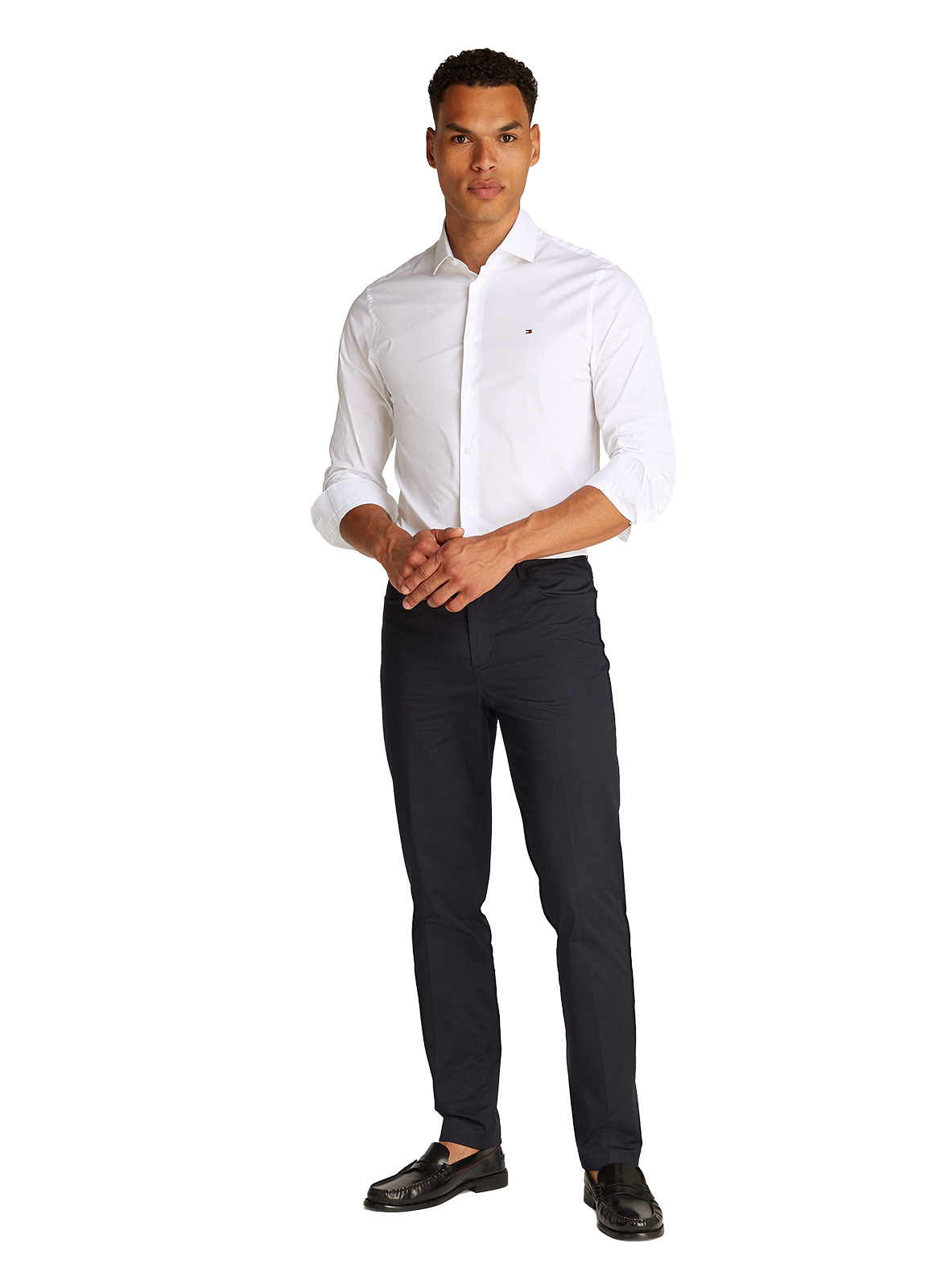 Chemise coupe slim TOMMY HILFIGER Blanc