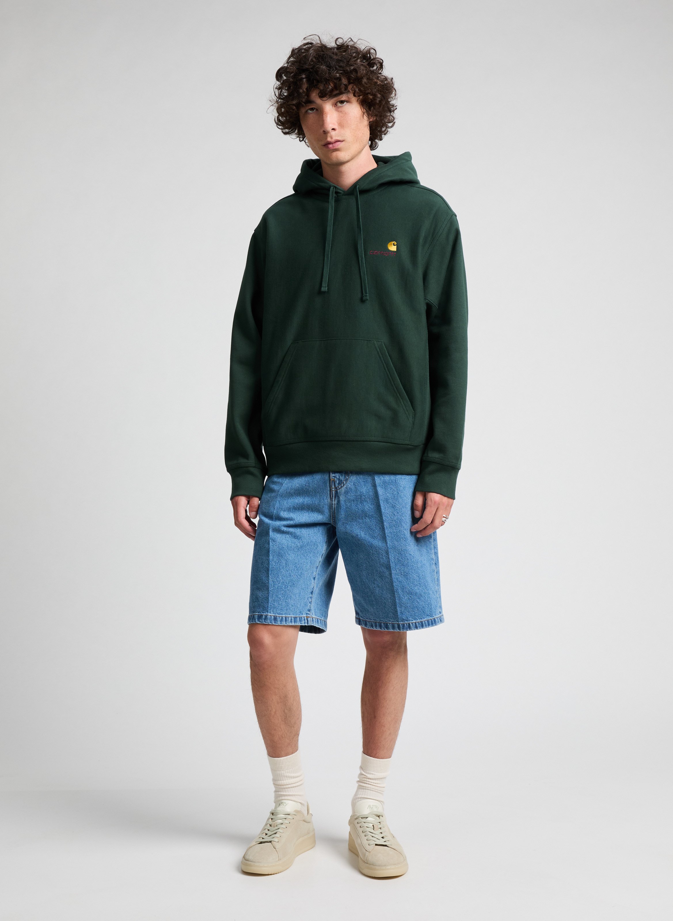 Cotton hoodie CARHARTT WIP Green