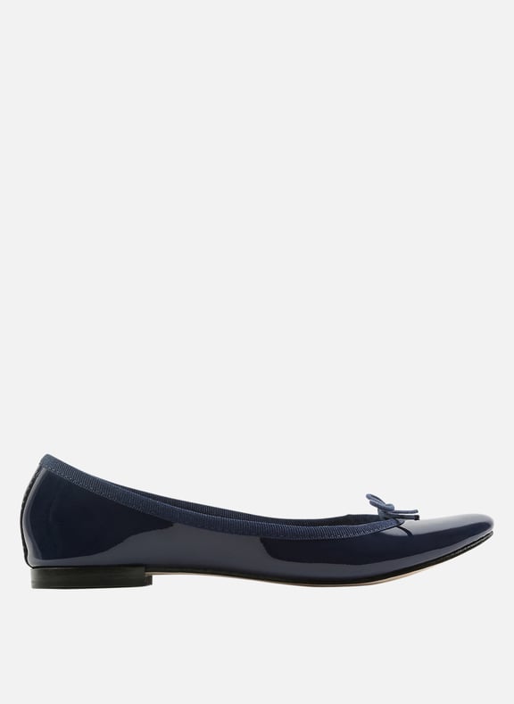 Ballerines vernies en cuir vernis cendrillon Bleu by REPETTO REPETTO Ballerines vernies en cuir vernis cendrillon Bleu