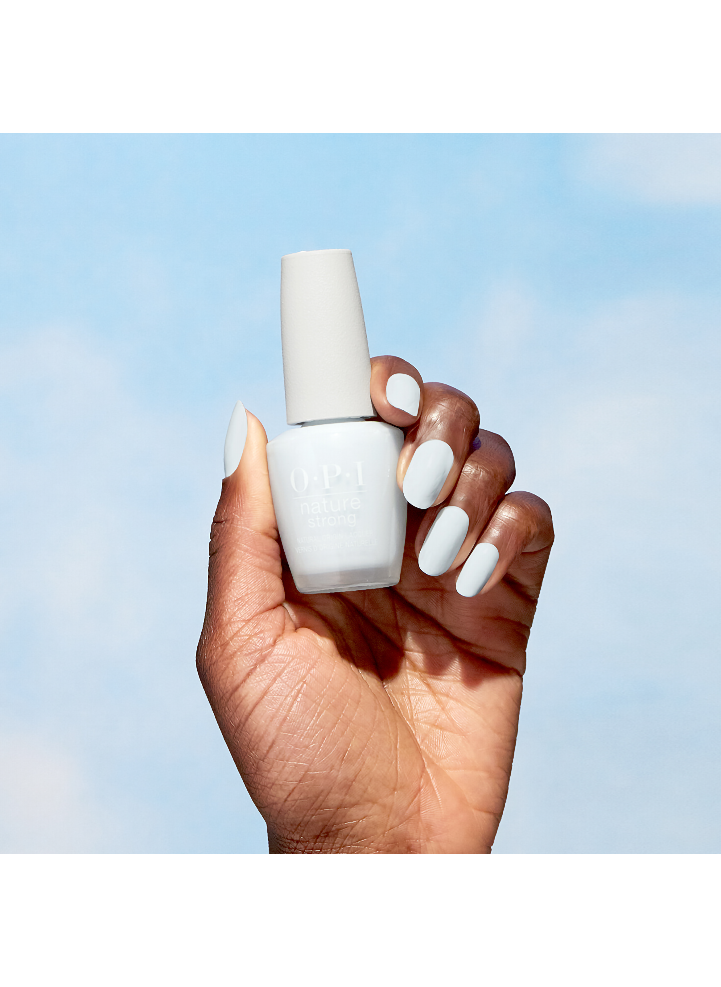 Raindrop Expectations - Nature Strong - Vegan Nail Polish OPI Blanc
