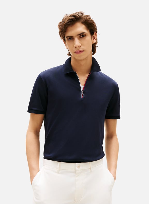 Cotton polo shirt Blue by TOMMY HILFIGER TOMMY HILFIGER Cotton polo shirt Blue